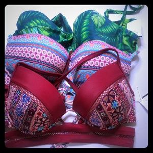 3 Assorted  top bikinis size 38B